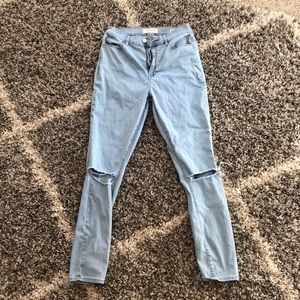 Pacsun Skinny Super High Rise Jegging
